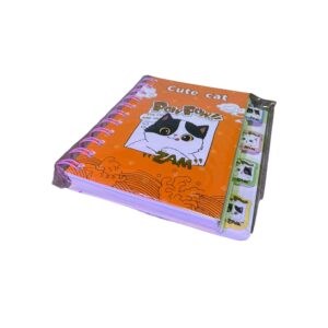 Libreta argollada gatito grande
